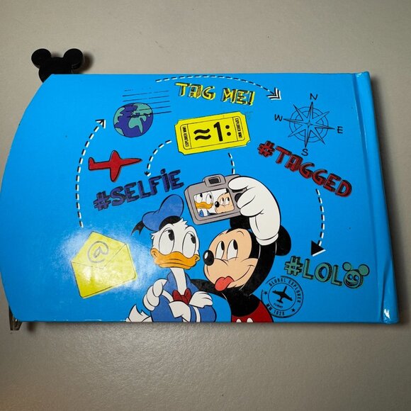 Mickey and Minnie Mouse and Donald Duck Autograph Book with Pen - Picture 2 of 7